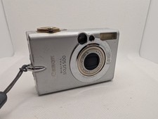 Canon IXUS 500 Silver 5MP Digital Camera - Parts-spares-repairs