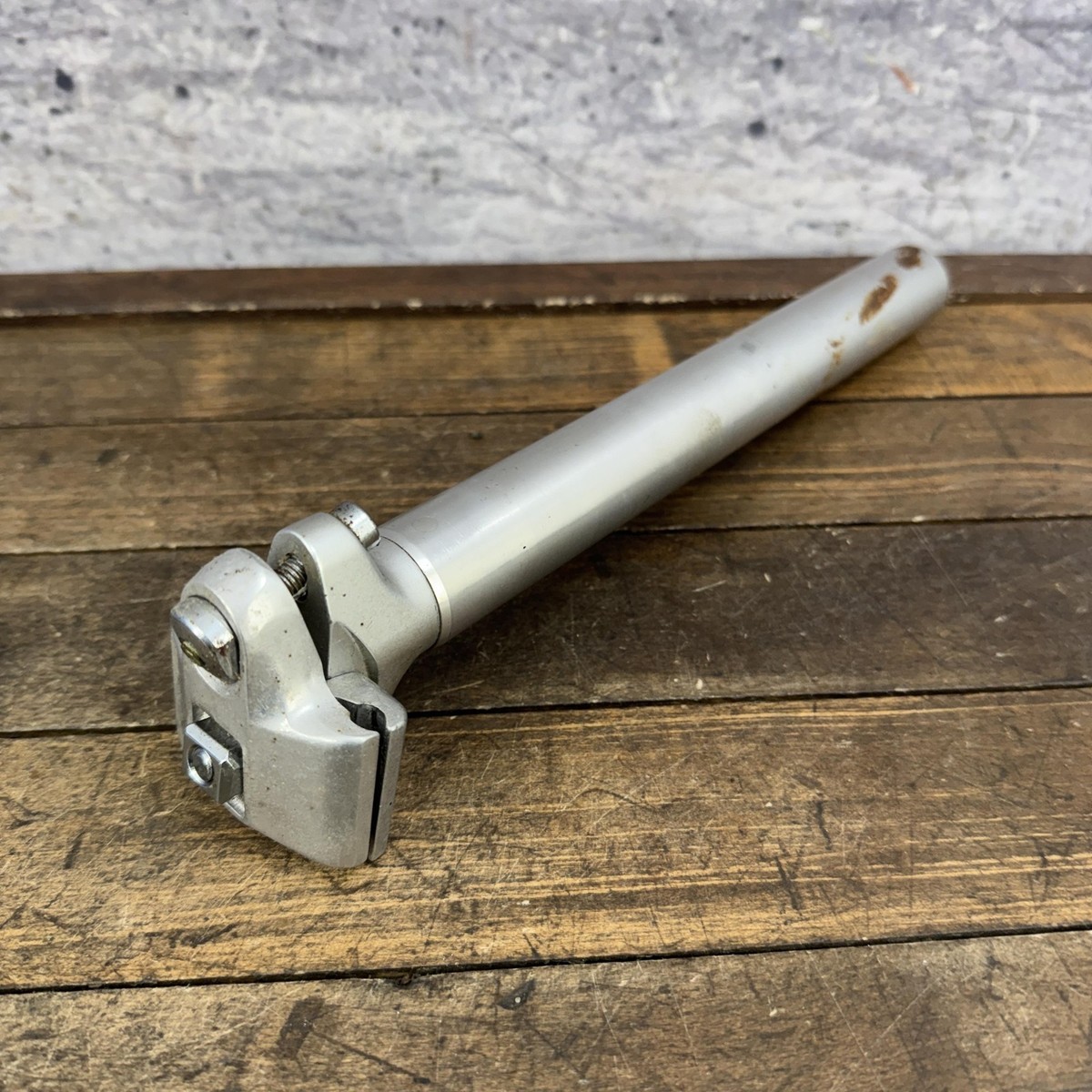 Vintage Suntour Superbe Pro Seatpost 27.2mm Silver Alloy Japan