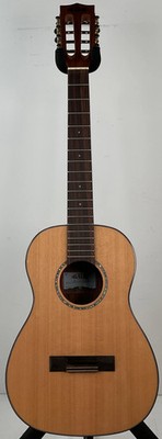 Kala Solid Cedar Acacia 8-String Baritone Ukulele - missing saddle, strings