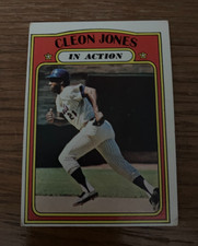 1972 Topps BASEBALL New York Mets In Action Lot (3) Jones/Boswell/Singleton EX+