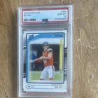 Panini Donruss 2024 Bo Nix Rated Rookie #369 Denver Broncos PSA 10