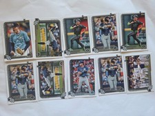 Topps 2025 Tampa Bay Rays 18 Card Lot