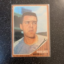 1962 Topps - High # Hal Woodeshick #526