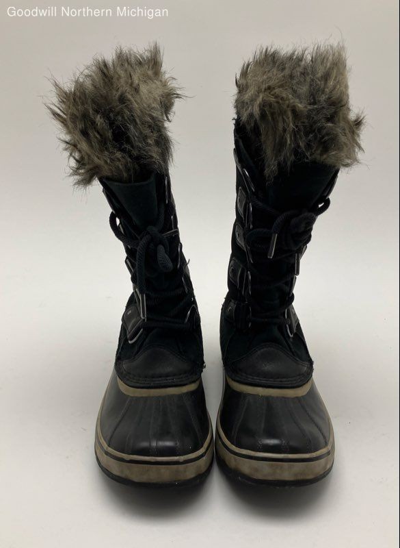 Sorel Black Solid Snow Boot Winter Boot Women 8 - image 5