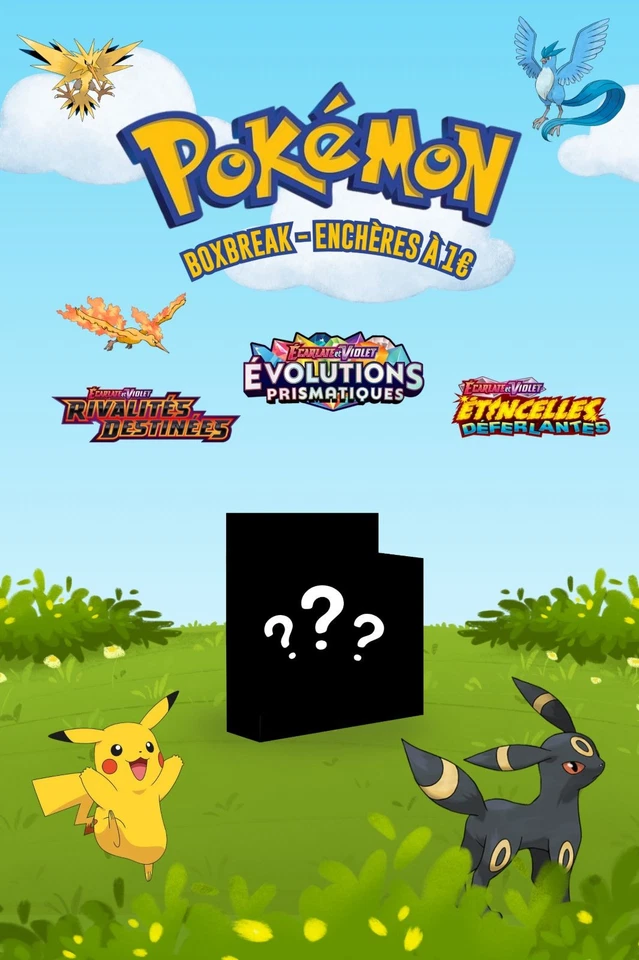 Enchères Pokémon : Coffrets Scellés et plus encore