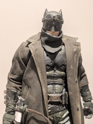 CUSTOM McFarlane Knightmare Batman DCEU Snyderverse  7'' Action Figure