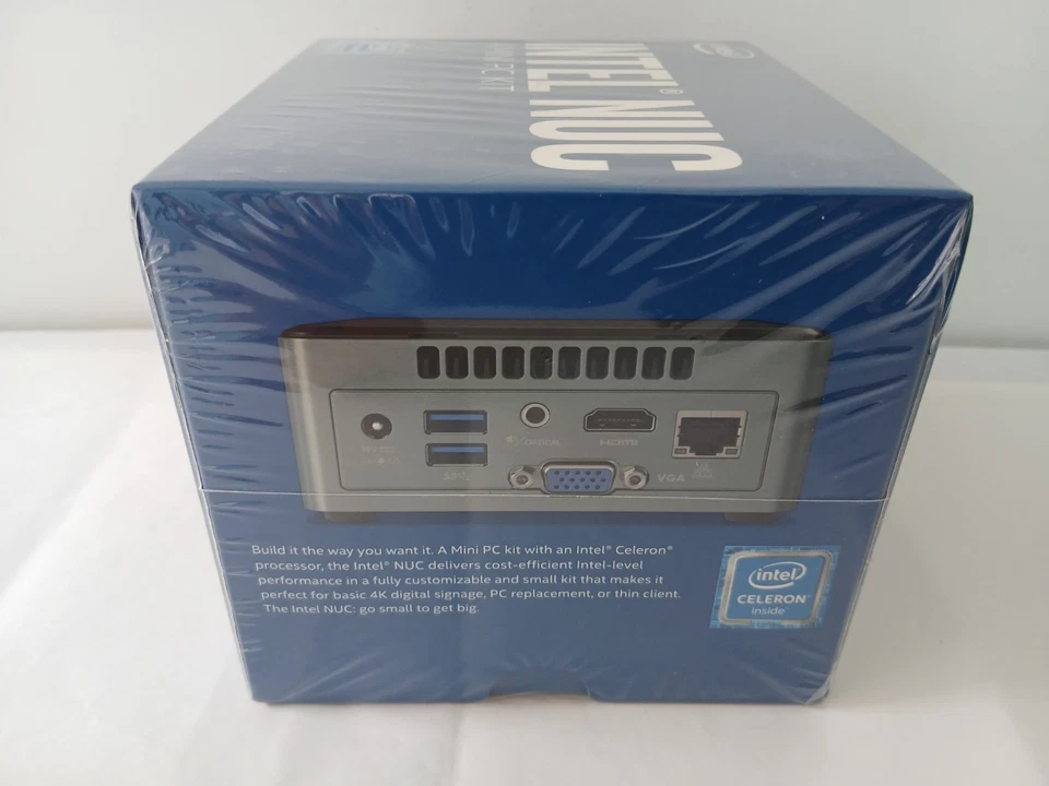 INTEL NUC NUC6CAYH A MINI PC KIT WITH INTEL CELERON 2021-BRAND NEW SEALED/MINT - Image 2 of 4