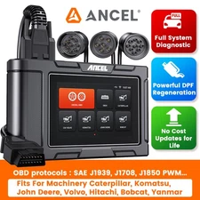 ANCEL HD3600 Heavy Equipment Diagnostic Tool DPF Regen Truck Scanner Machinery