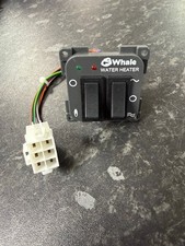 Whale Water heater control panel gas & electric heaters AK1217 - Motorhomes