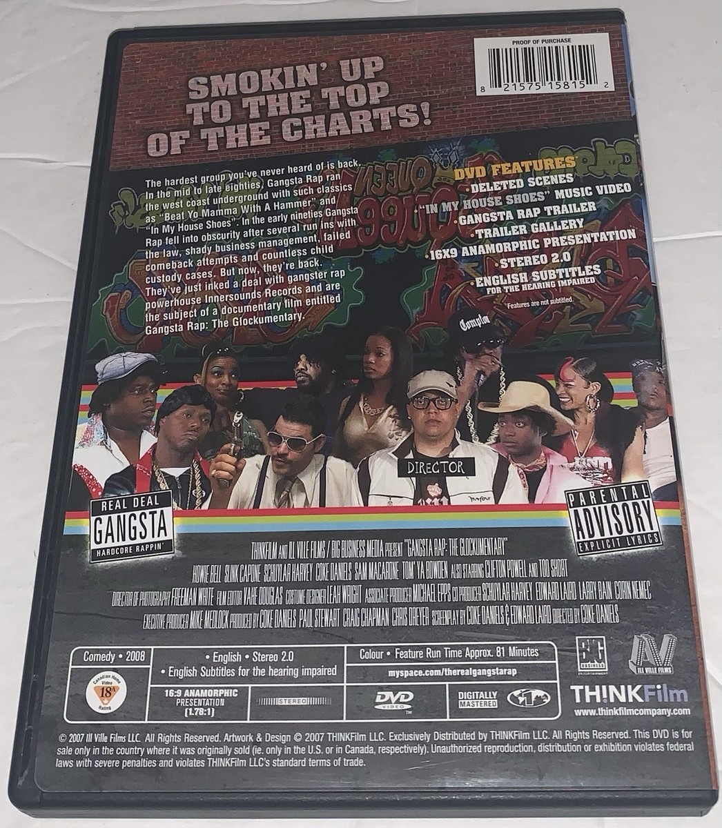 Gangsta Rap - The Glockumentary (DVD, 2008) for sale online | eBay UK