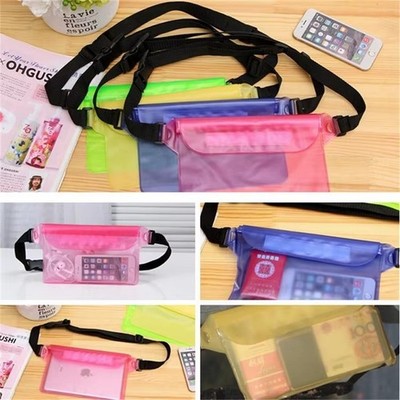 Beach Swimming Waterproof Underwater Belt Bag Dry Case Pouch Wallet