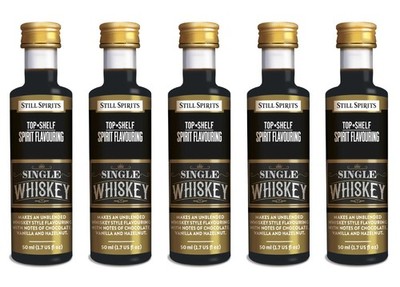 Still Spirits Top Shelf Single Whiskey Essence 5 PK Home Brew Distilling