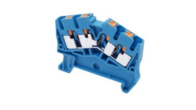 38 Stück PTS 2,5-Quattro BU Durchgangsklemme 3212002 800V 2,5mm²