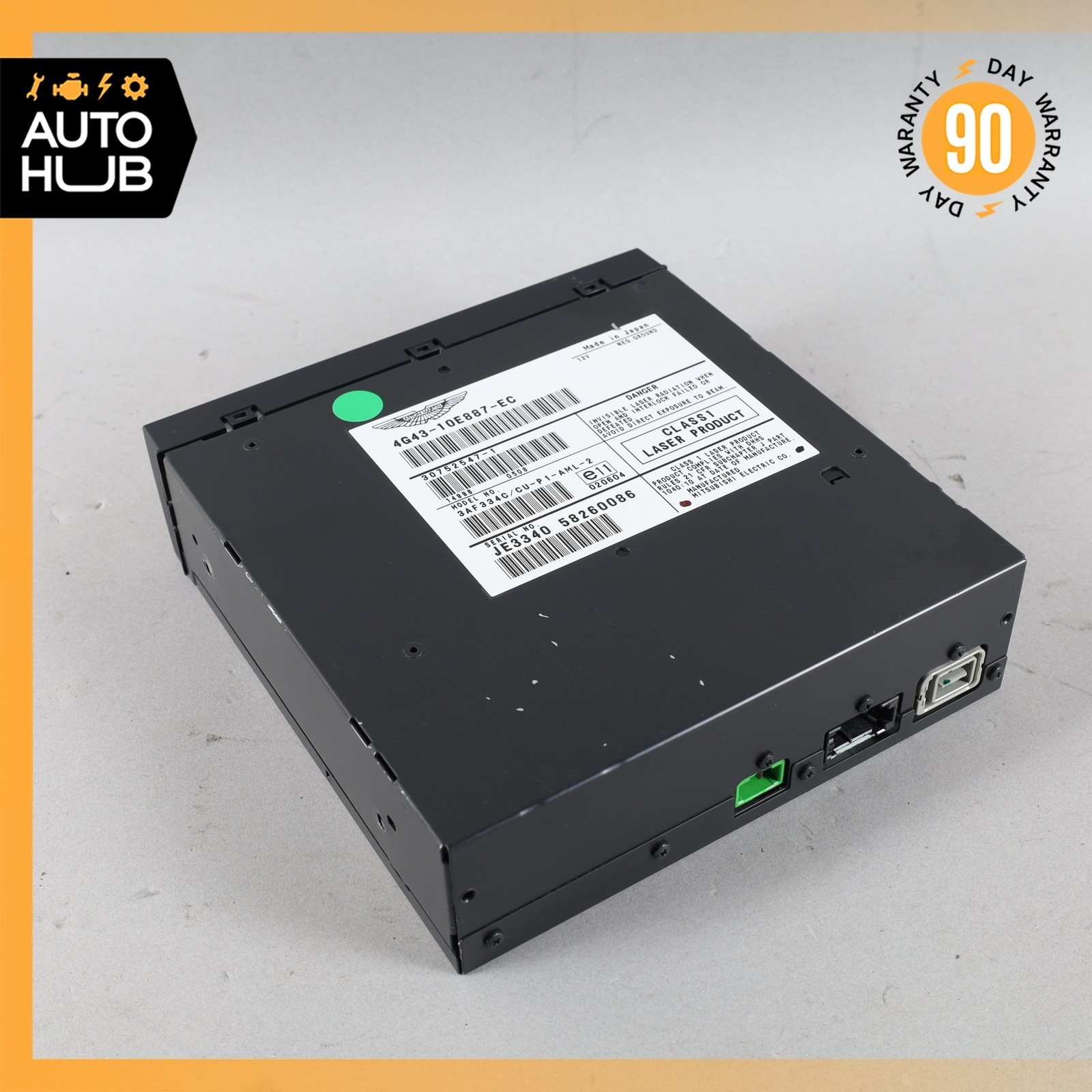 05-12 Aston Martin DB9 V8 Vantage DVD Player Head Unit Navigation Module OEM