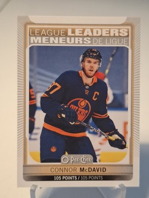 2021-22 O-Pee-Chee - League Leaders Connor McDavid #584
