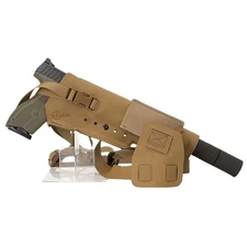 Cole-TAC Varmint XL .22LR Chest Holster, Coyote Brown, Right Hand #VWX103