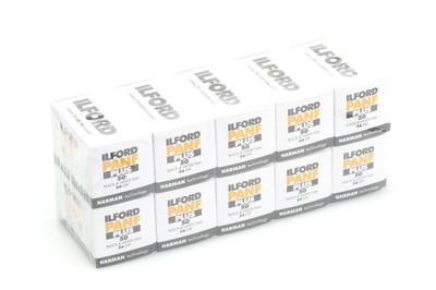 10x Ilford PANF PLUS 50  ISO 135/36 B/W Film Exp. 12/25