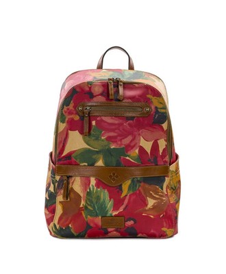 Patricia Nash Karina Backpack Travel Laptop Spring Multi NWT