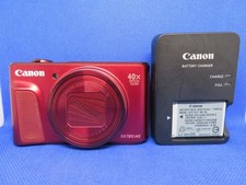 Canon PowerShot SX720 HS Red 20.3MP Digital Camera 40x Zoom Wi-Fi w/ Battery