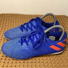 Adidas Nemeziz Messi 19.4 Youth Sz 5 Blue Soccer Cleats Football Boots EG3319