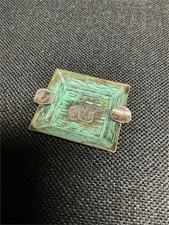 Graziella Laffi Peru Sterling Silver/Copper Bird Ashtray Unique
