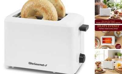 ECT-1027 Cool Touch Toaster, 7 Toast Settings Cancel Functions, Slide 2 Slice