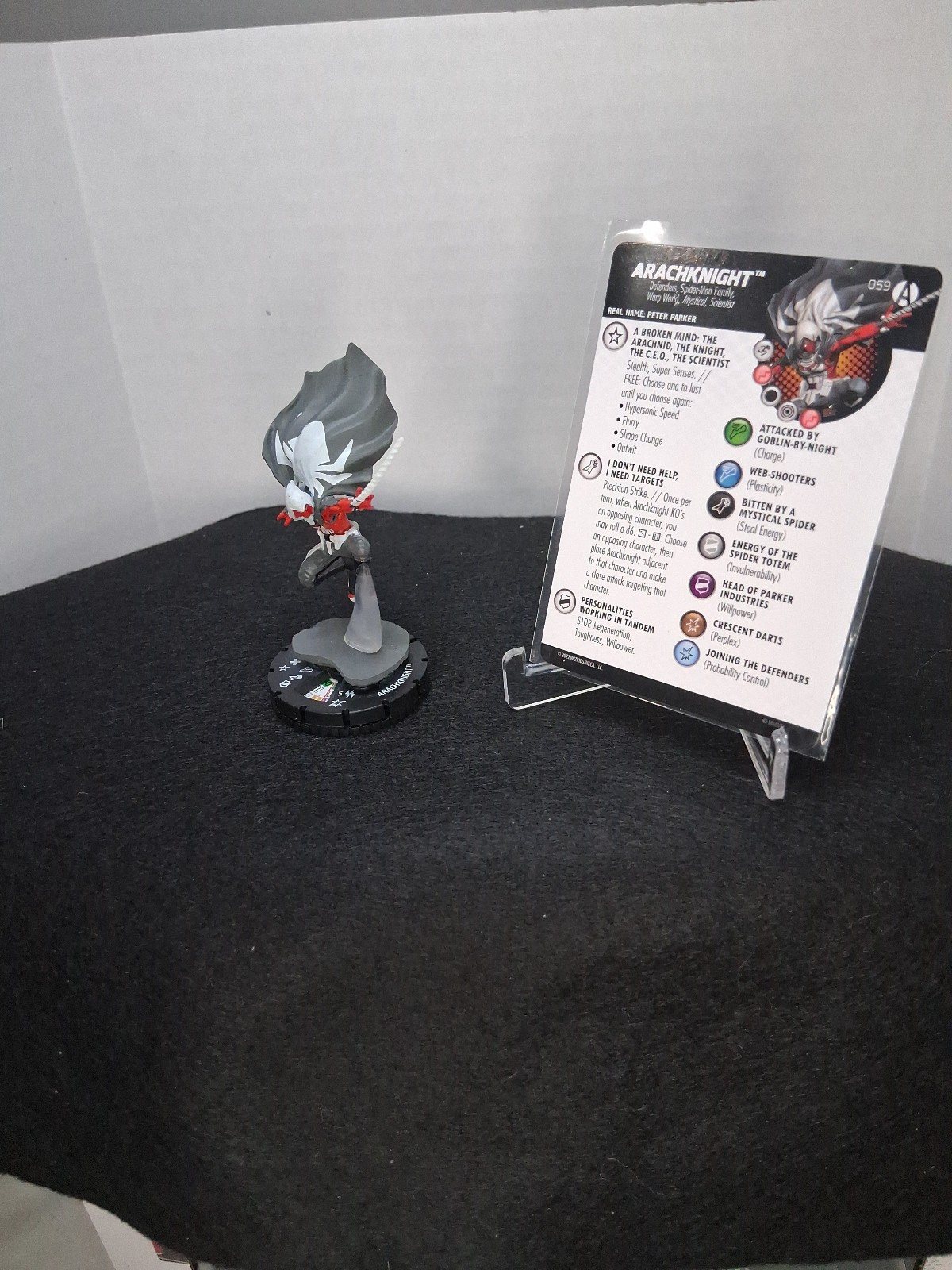Marvel Heroclix ARACHKNIGHT - 059 - CHASE Avengers Forever Set
