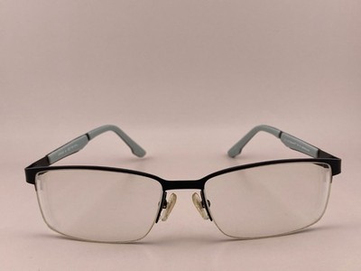 Cougar by XXL Eyeglasses Black Beta Titanium Rectangular Frames 58-17-150