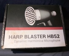 The Iconic Hohner Harp Blaster HB52 Classic blues harp sound W/box And Case.
