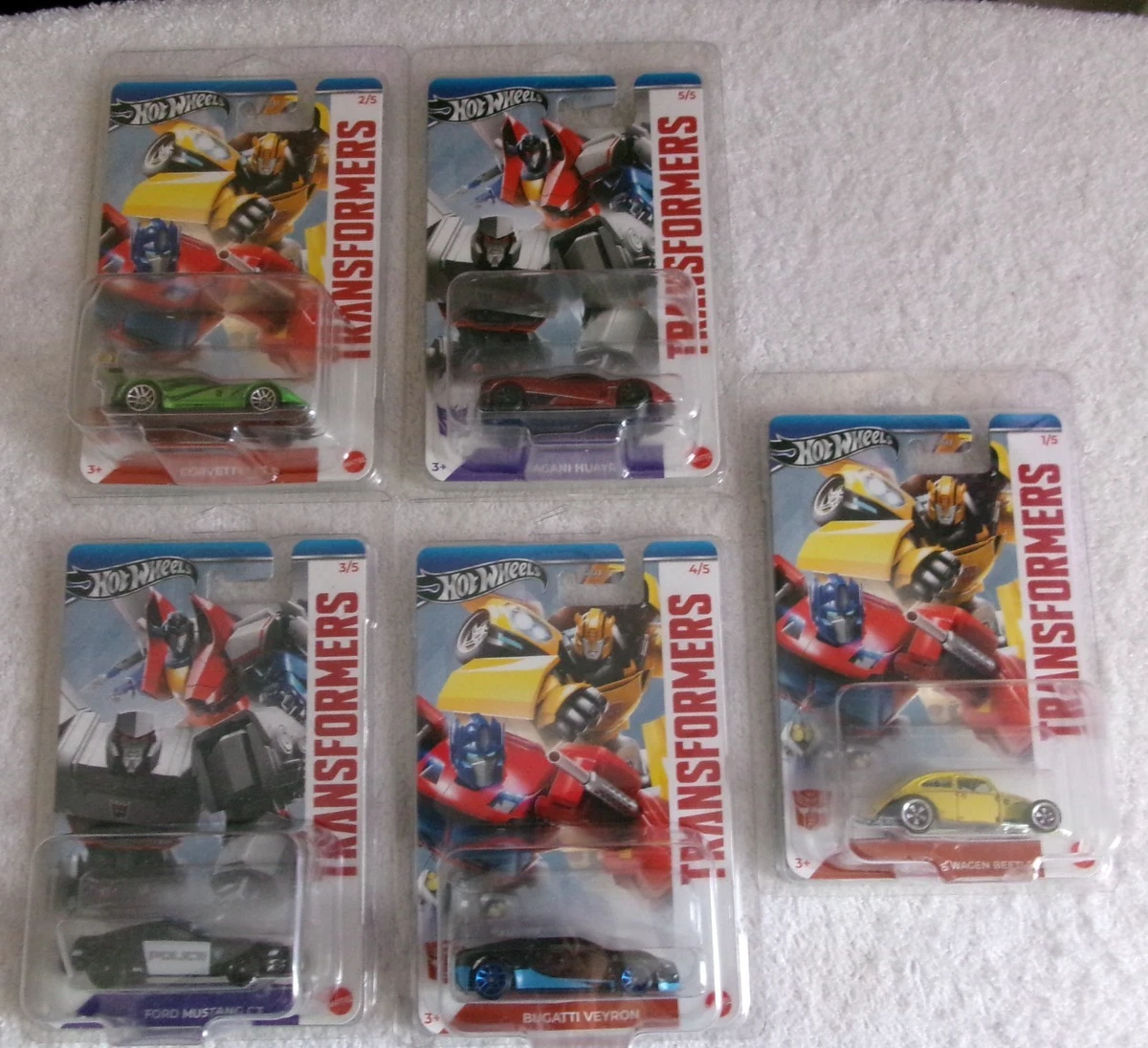 Hot Wheels Transformers Contemporary Manufacture Diecast Cars