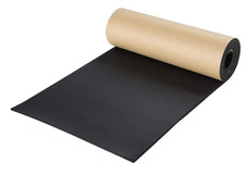 Sponge Neoprene with Adhesive Foam Rubber Sheet 1/4  Thick X 12  Wide X 54  Long