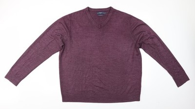Atlantic Bay Herren Pullover Pulli Lila Größe XL