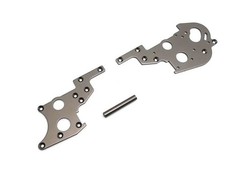 Kyosho Optima Rear Plate Gunmetal - KYOOT215GM