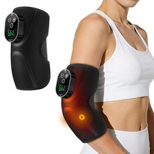 Cordless Elbow Heating Pad - Arm Heating Pad with Vibration Massager, Heating...