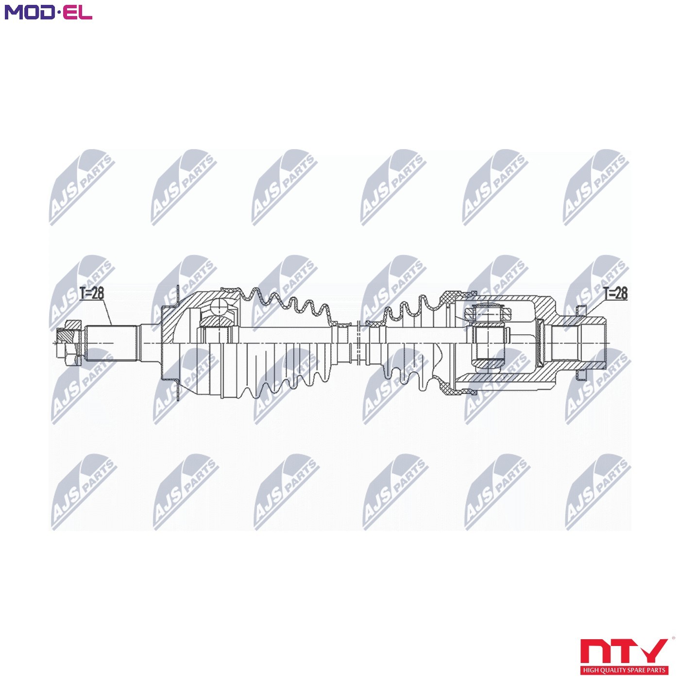 Fits NTY NPW-SU-039 DRIVESHAFT - Image 7