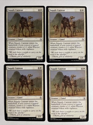 4x Mtg Amonkhet Supply Caravan NM Magic Karte Magic The Gathering