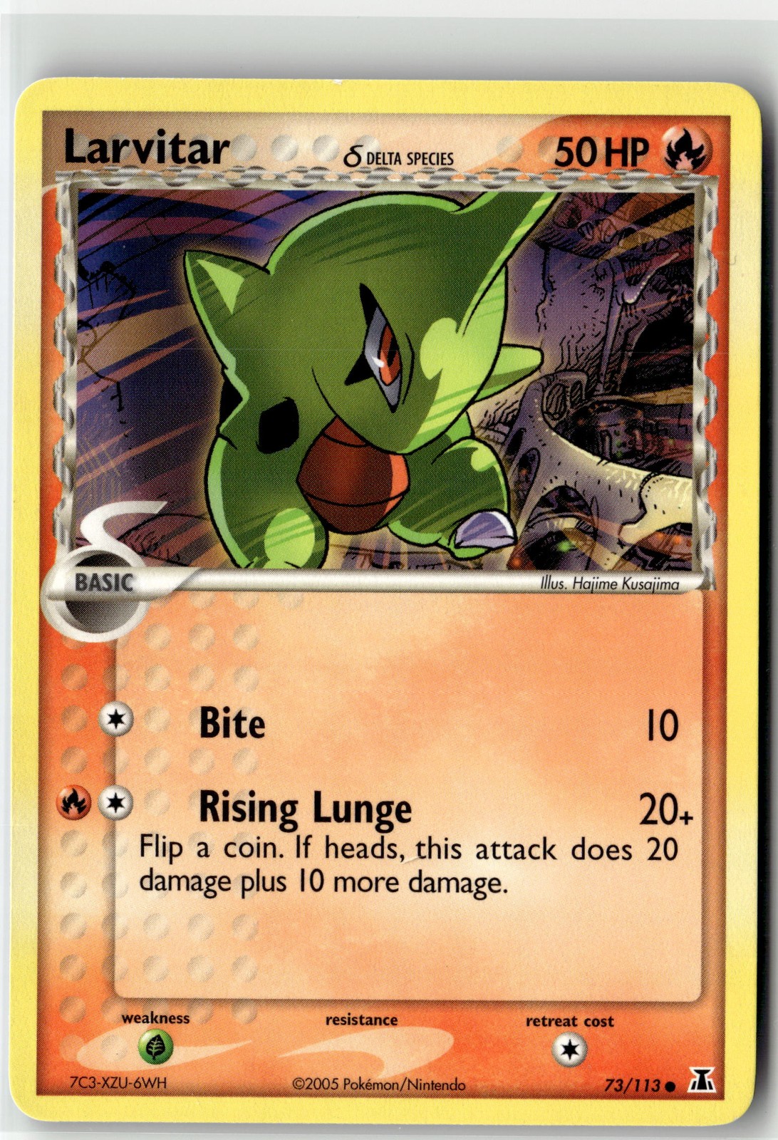 Larvitar (Delta Species) Common Delta Species 73/113 NM