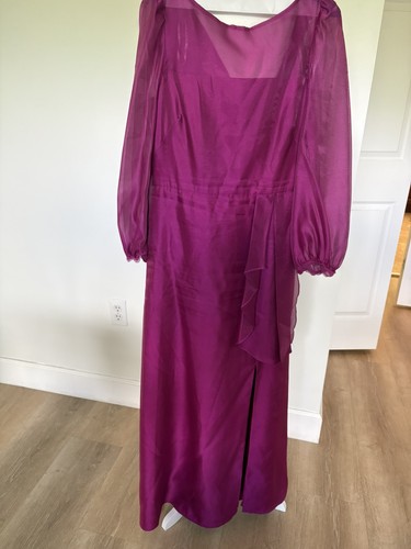 KAY UNGER New York Sydney gown, vivid berry, size 10, PLEASE READ