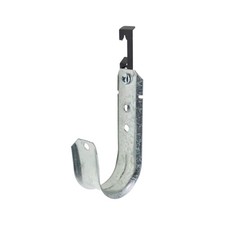 2" Cable Support J Hook with W Clip Heavy Duty Metal Wire Cable Support J-Hoo...