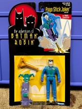 1995 Kenner The Adventures Of Batman & Robin Pogo Stick Joker Action Figure