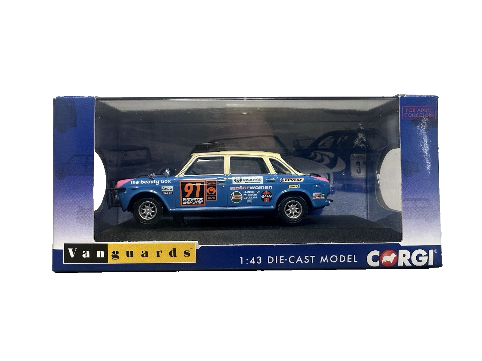 Corgi Vanguards VA08913 Morris 1800 Mk2 1970 World Cup Rally
