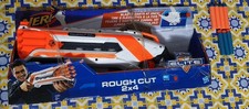 Nerf N-Strike Elite Rough Cut 2x4, Giocattoli Hasbro, Nuovo con 7 Proiettili 