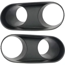 Fog Light Bezel Trim Surround Left & Right Pair Set for 03-04 Mustang SVT Cobra