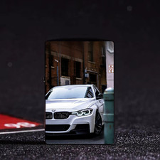 Windproof Oil Lighter Bmw 335i Car Custom Quality Printed Collectable Design