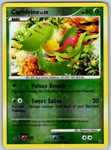 Carnivine 68/127 Platinum Reverse Holo