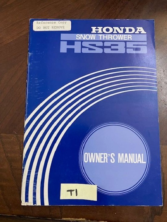 Owners Manual