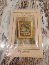 Hand Dids Counted Cross Stitch Kit 'Schoolgirl Sampler'