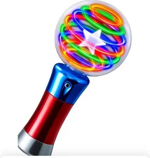 New In Box PLAYBEES LIGHT UP MAGIC BALL TOY WAND - Spinning Lights!