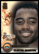 Curtis Martin 2000 Pacific Crown Royale #17 Jets NFL READ FREE SHIP AutographDen