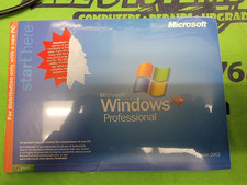 MICROSOFT WINDOWS XP PROFESSIONAL FULL VERSION w/Service Pack 1a - NEW  SEALED
